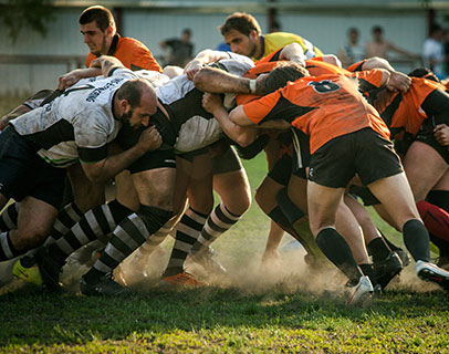 Sportif au rugby